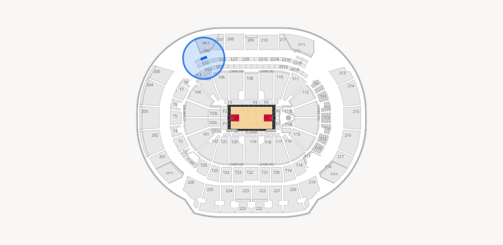 State Farm Arena Seating Chart