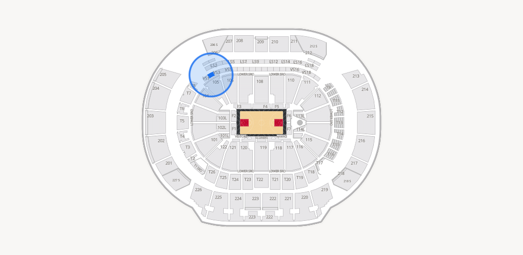 State Farm Arena Seating Chart