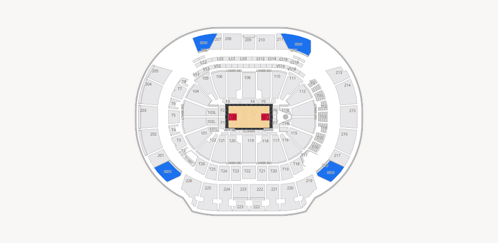 State Farm Arena Seating Chart