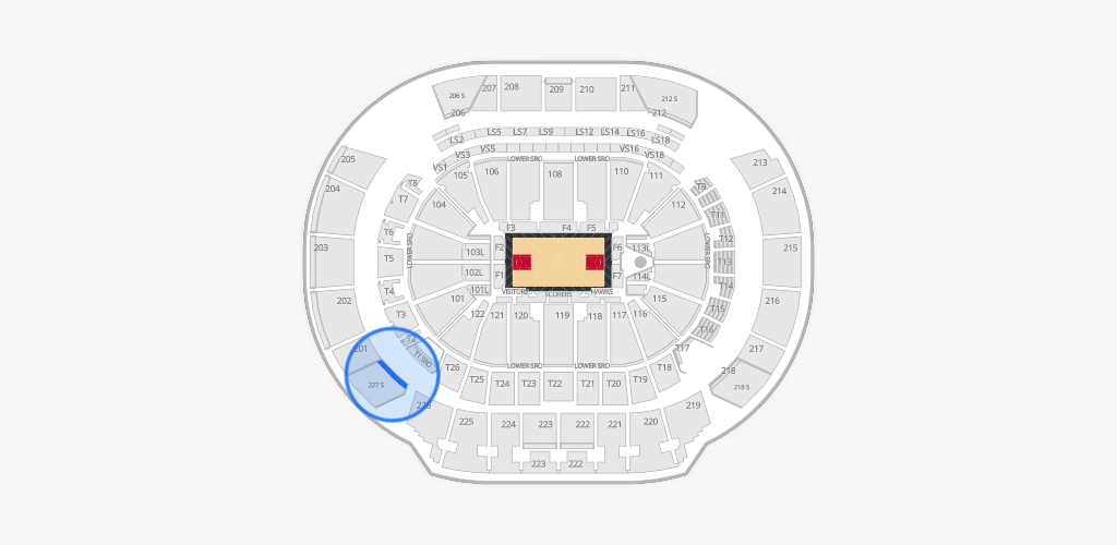 State Farm Arena Seating Chart