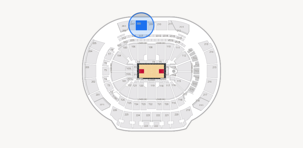 State Farm Arena Seating Chart