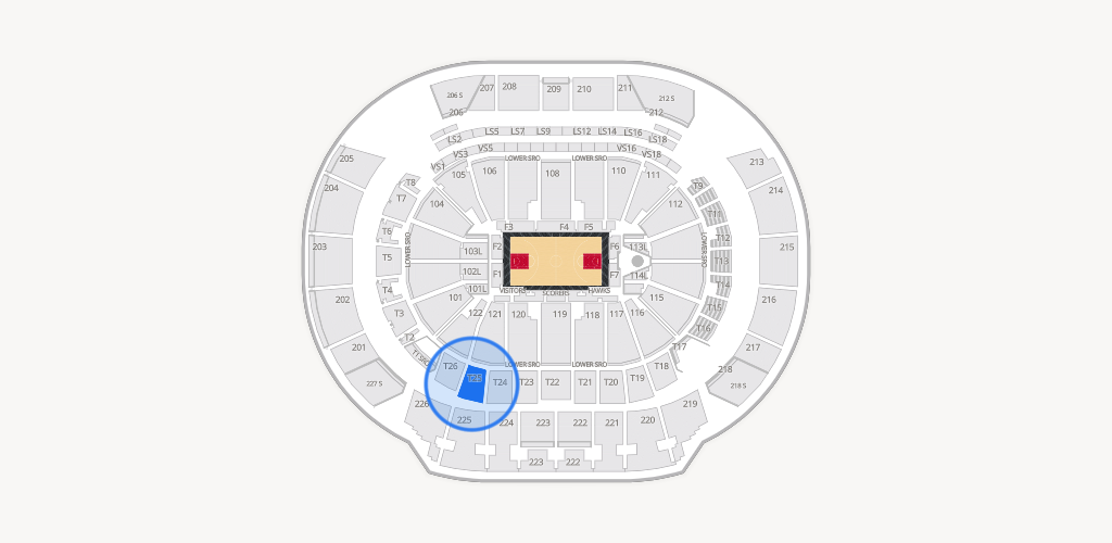 State Farm Arena Seating Chart