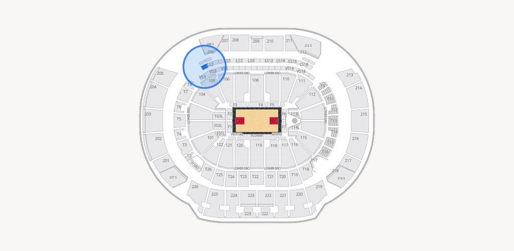 State Farm Arena Seating Chart