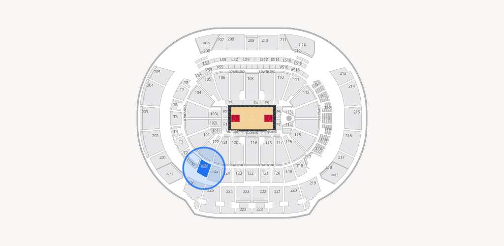 State Farm Arena Seating Chart
