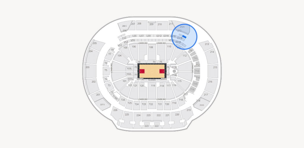State Farm Arena Seating Chart