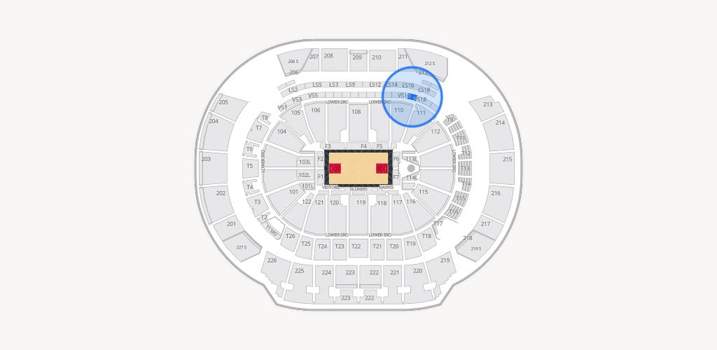 State Farm Arena Seating Chart
