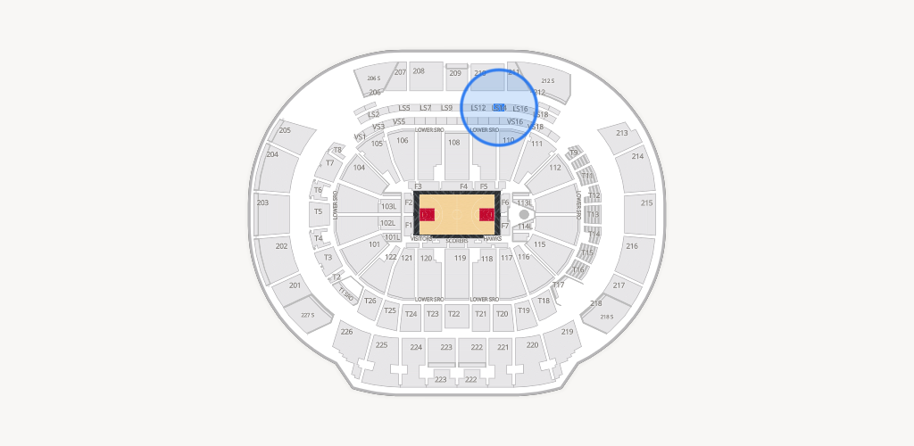 State Farm Arena Seating Chart