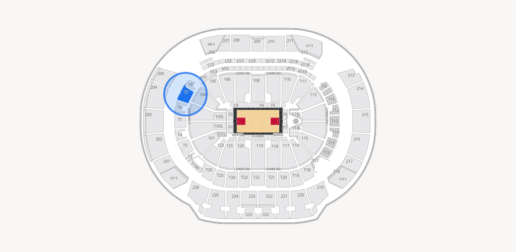 State Farm Arena Seating Chart