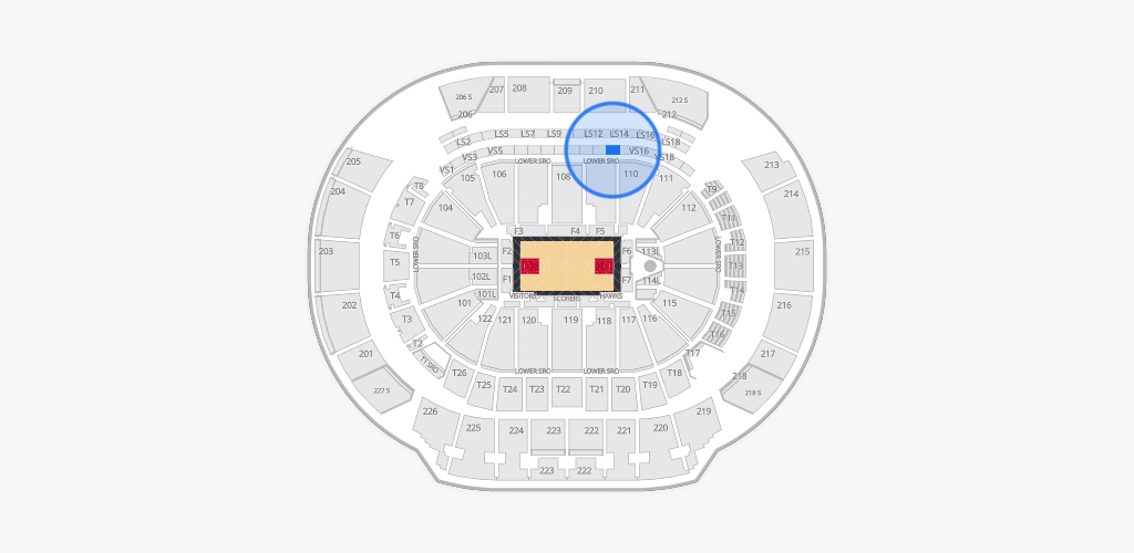 State Farm Arena Seating Chart