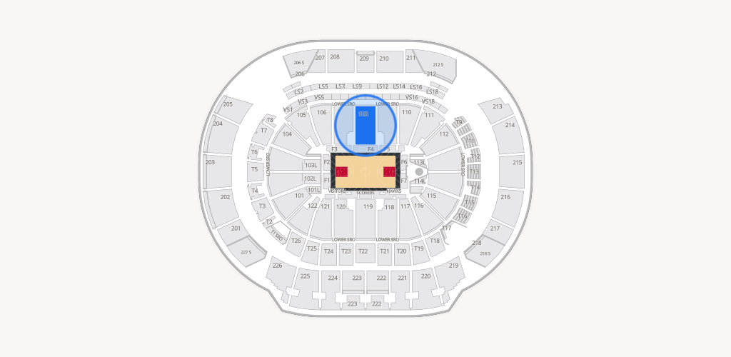 State Farm Arena Seating Chart