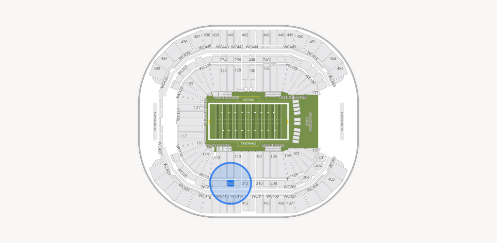 State Farm Stadium Seating Chart