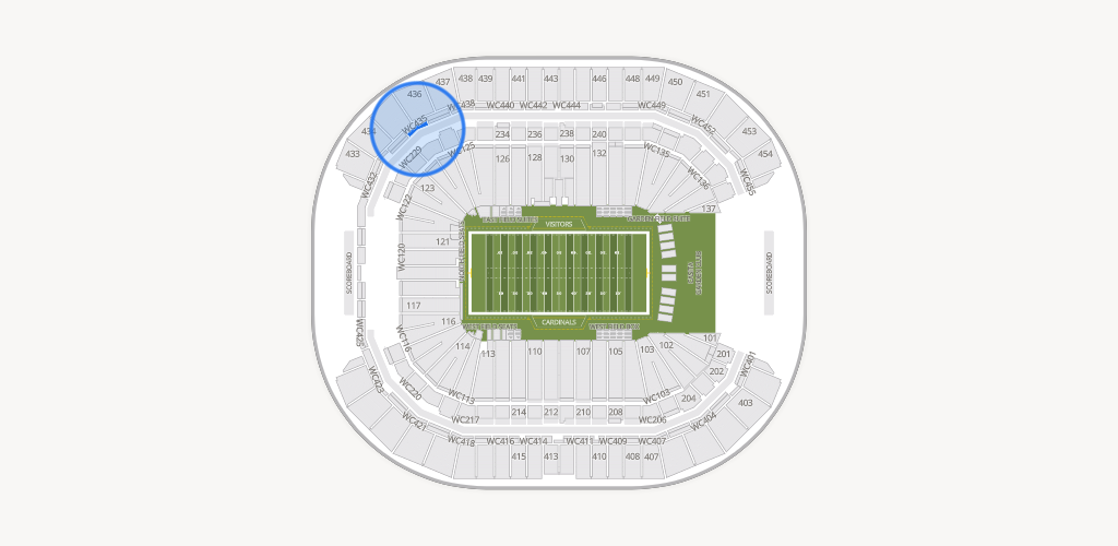 State Farm Stadium Seating Chart