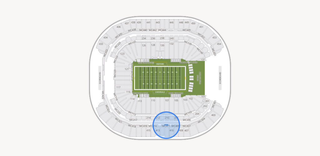 State Farm Stadium Seating Chart