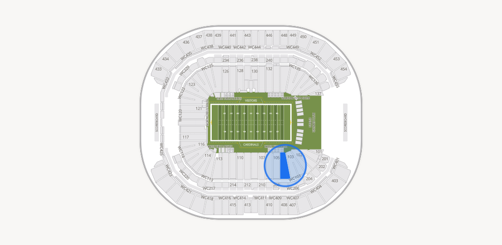 State Farm Stadium Seating Chart