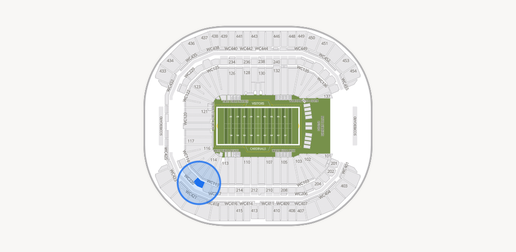 State Farm Stadium Seating Chart