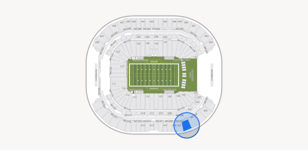 State Farm Stadium Seating Chart