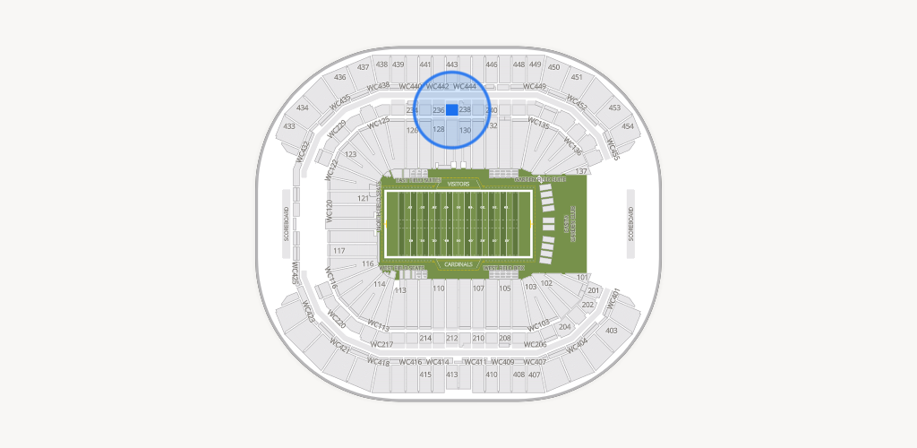 State Farm Stadium Seating Chart
