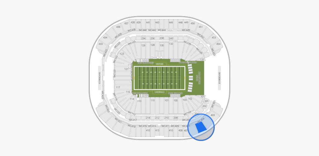 State Farm Stadium Seating Chart