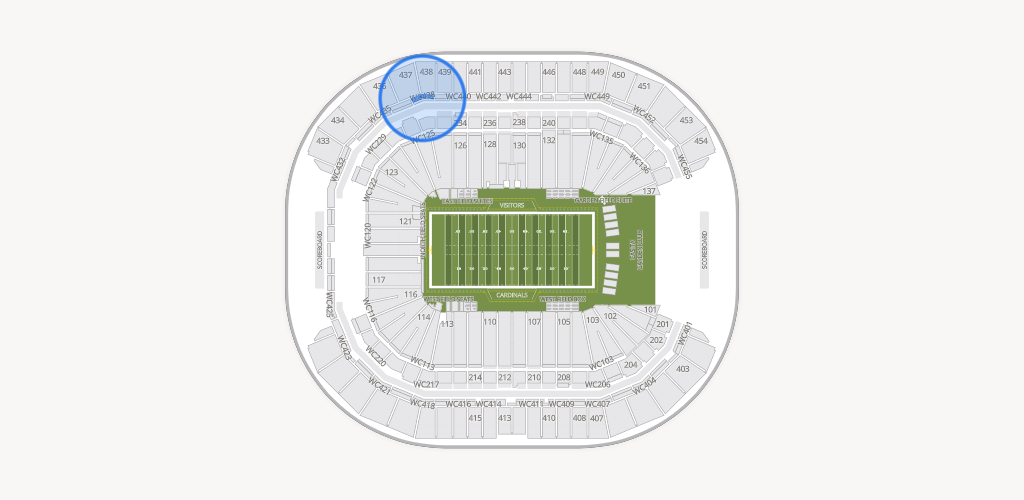 State Farm Stadium Seating Chart
