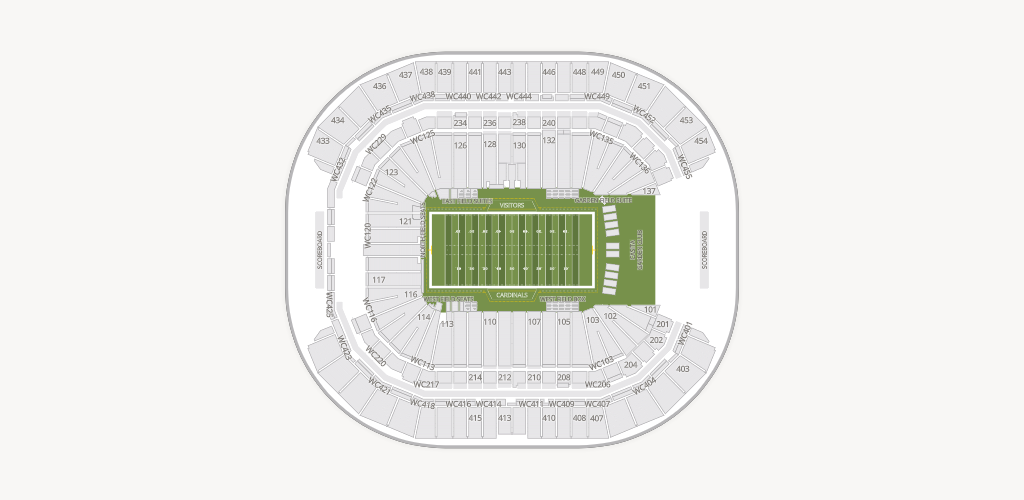 State Farm Stadium Seating Chart