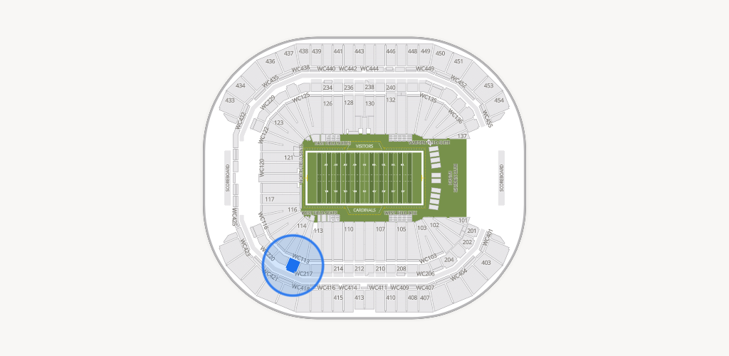 State Farm Stadium Seating Chart