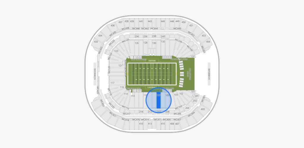 State Farm Stadium Seating Chart