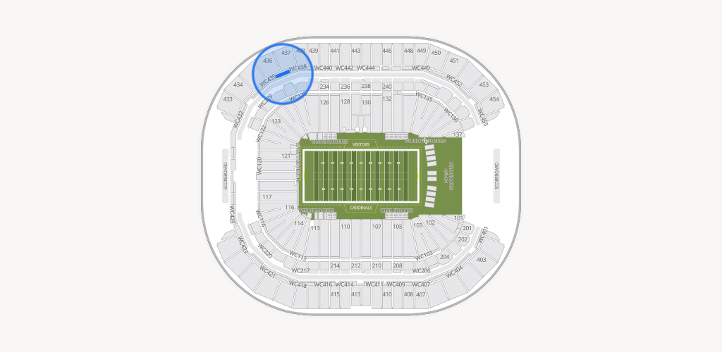 State Farm Stadium Seating Chart