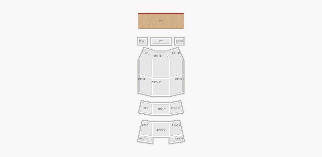 State Theatre - Easton Seating Chart