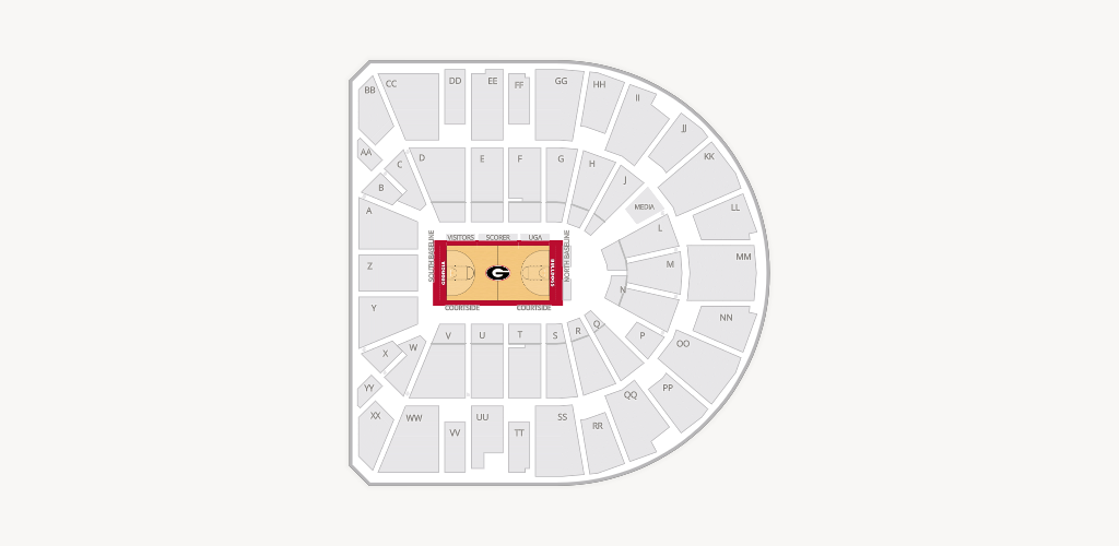Stegeman Coliseum Seating Chart