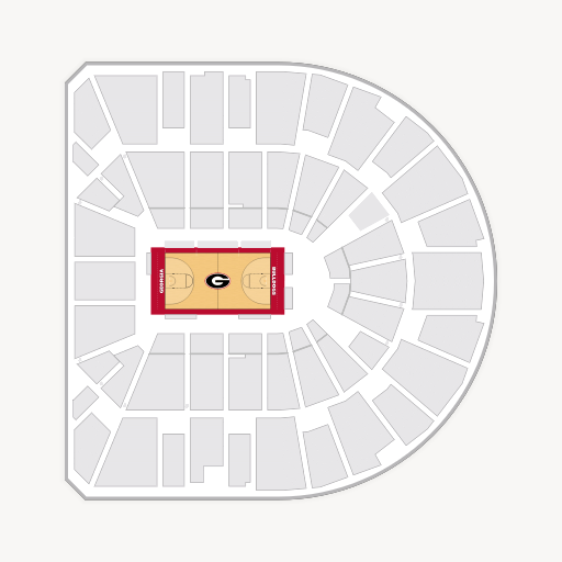 Stegeman Coliseum seating chart