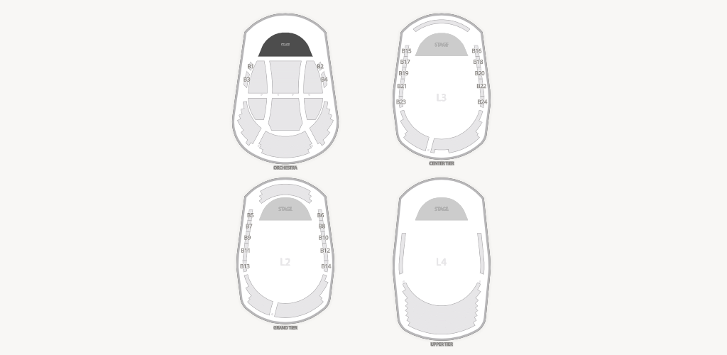 Steinmetz Hall at Dr. Phillips Center Seating Chart