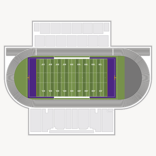 Stewart Stadium seating chart