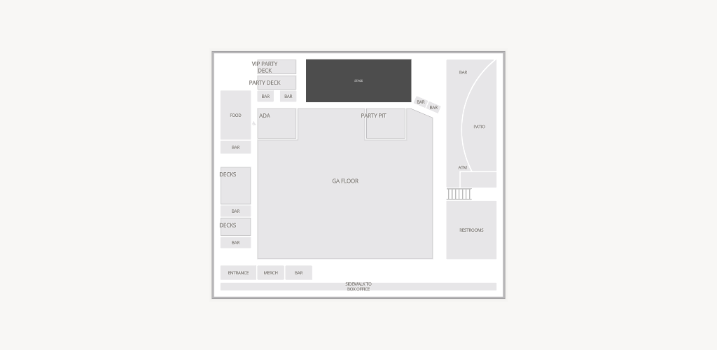 Stir Cove at Harrahs Council Bluffs Seating Chart