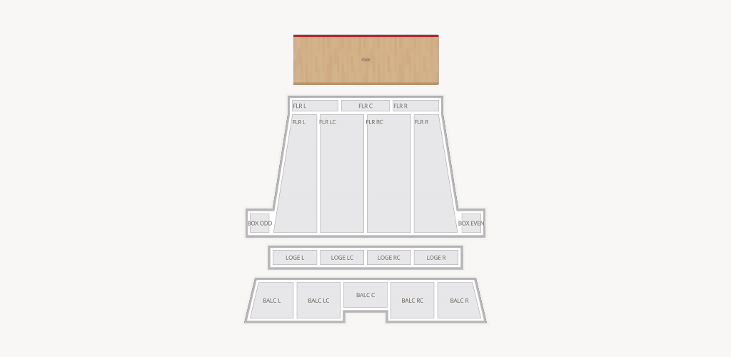 Stranahan Theater Seating Chart