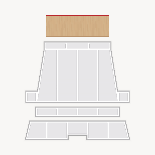 Stranahan Theater seating chart