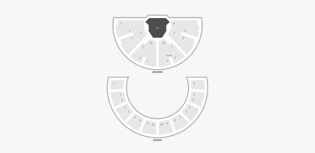 Stratford Festival Theatre Seating Chart