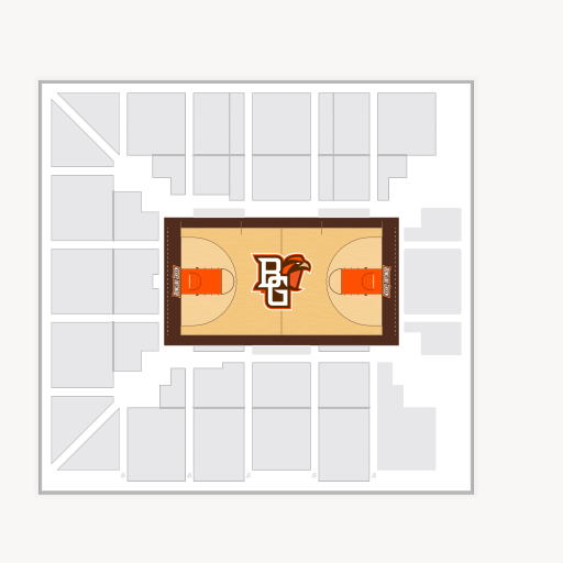 Stroh Center seating chart
