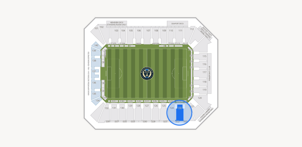 Subaru Park Seating Chart