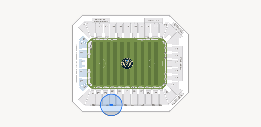 Subaru Park Seating Chart