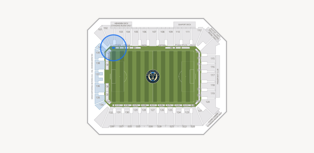 Subaru Park Seating Chart