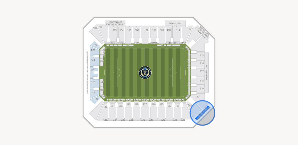 Subaru Park Seating Chart