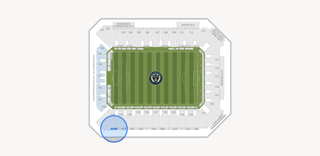 Subaru Park Seating Chart
