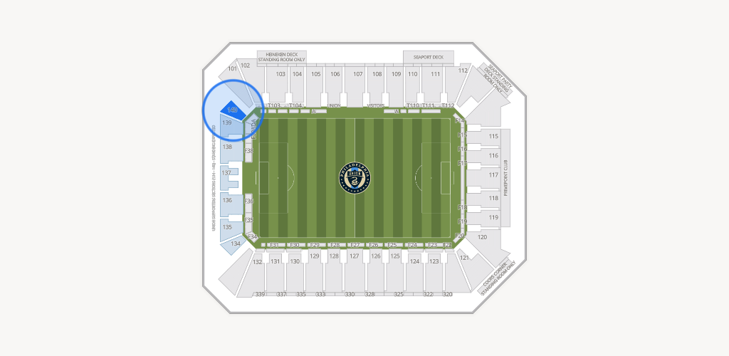 Subaru Park Seating Chart