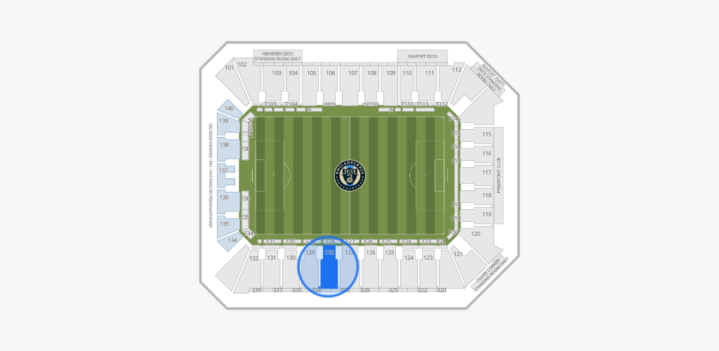 Subaru Park Seating Chart