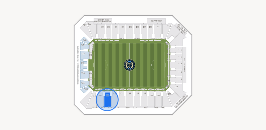 Subaru Park Seating Chart