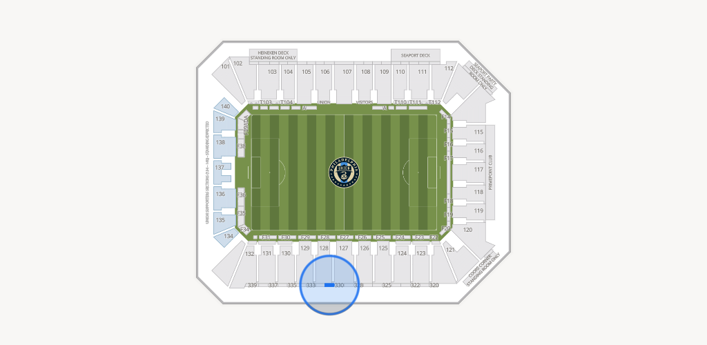 Subaru Park Seating Chart
