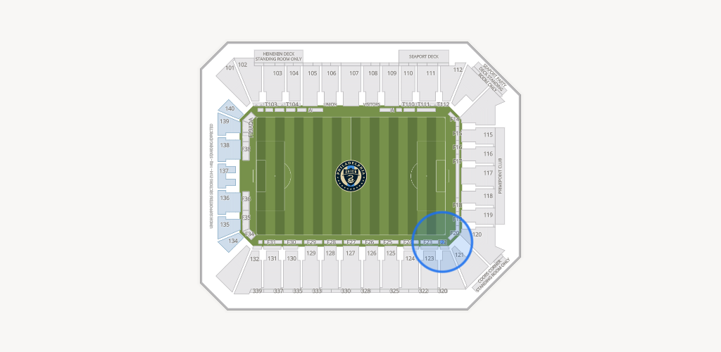 Subaru Park Seating Chart
