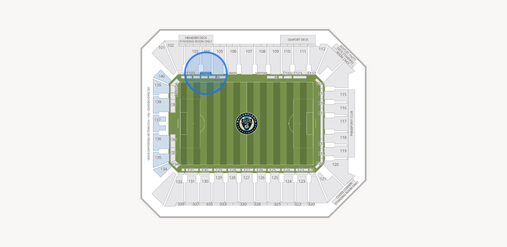 Subaru Park Seating Chart