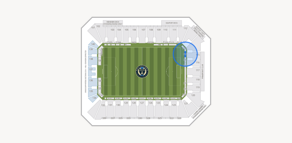 Subaru Park Seating Chart