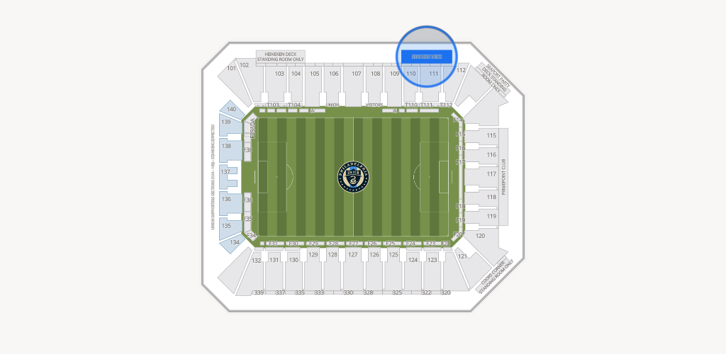 Subaru Park Seating Chart